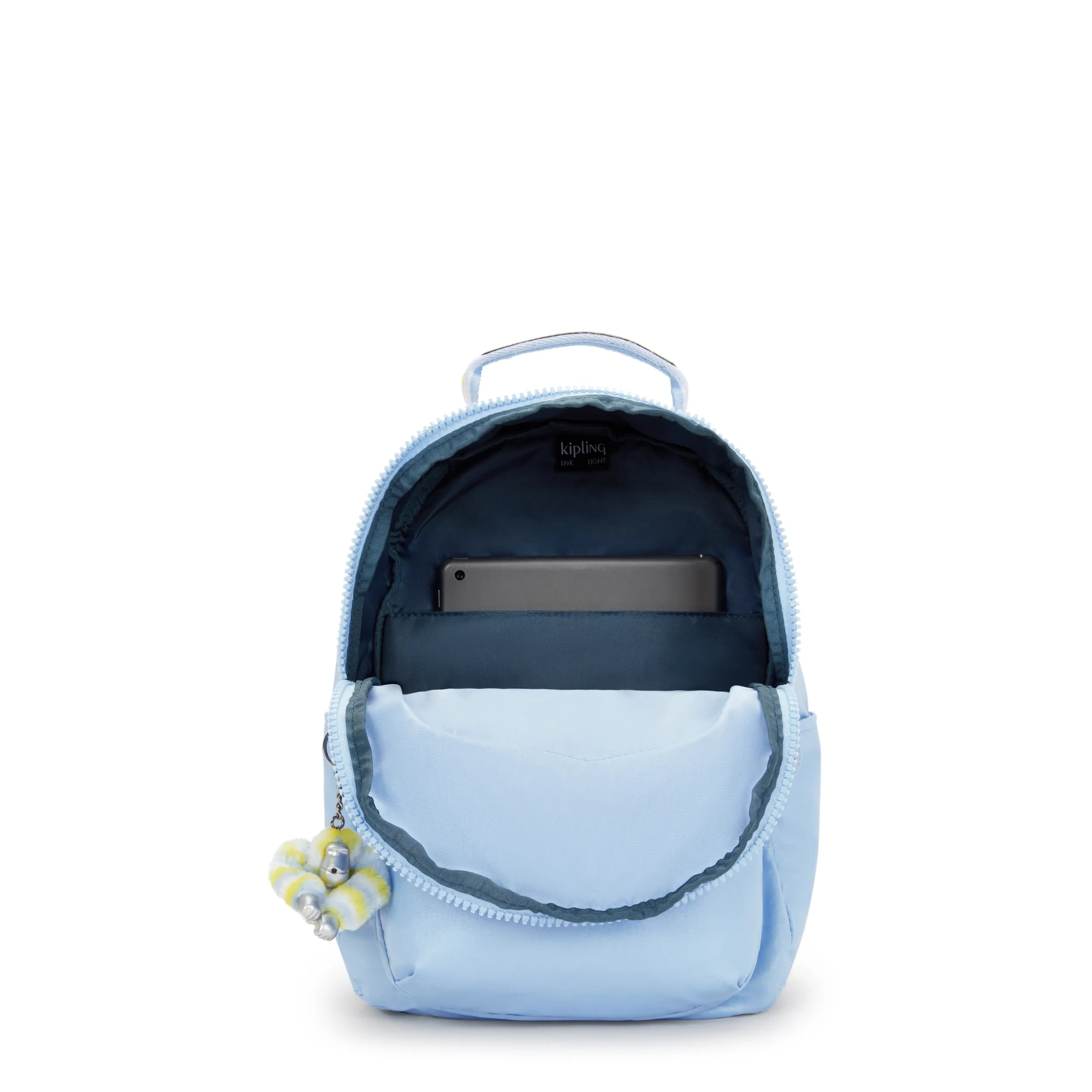 Seoul Small Metallic Tablet Backpack - Image 3