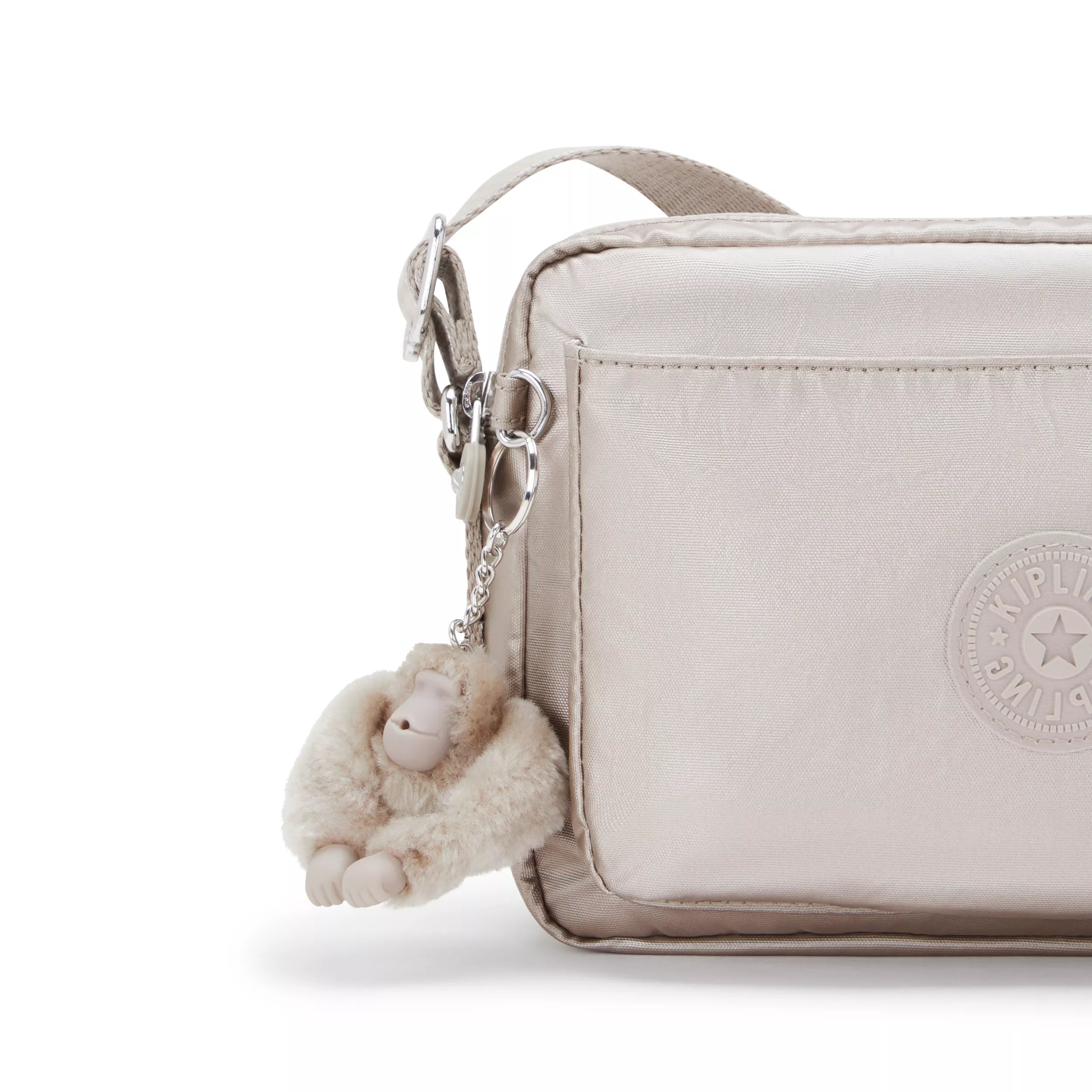 Abanu Medium Metallic Crossbody Bag - Image 6