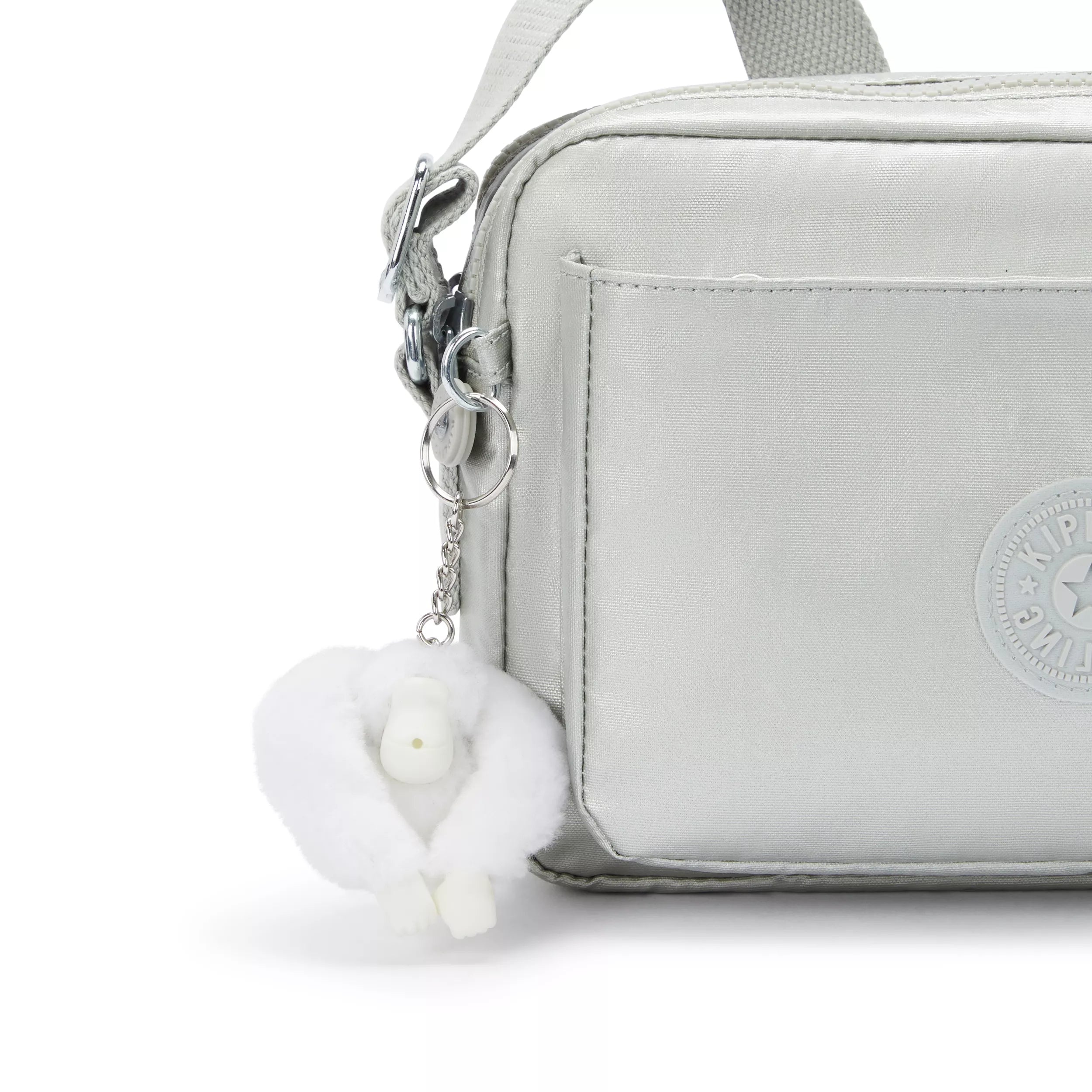 Abanu Medium Metallic Crossbody Bag - Image 6