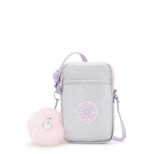 Tally Metallic Crossbody Phone Bag