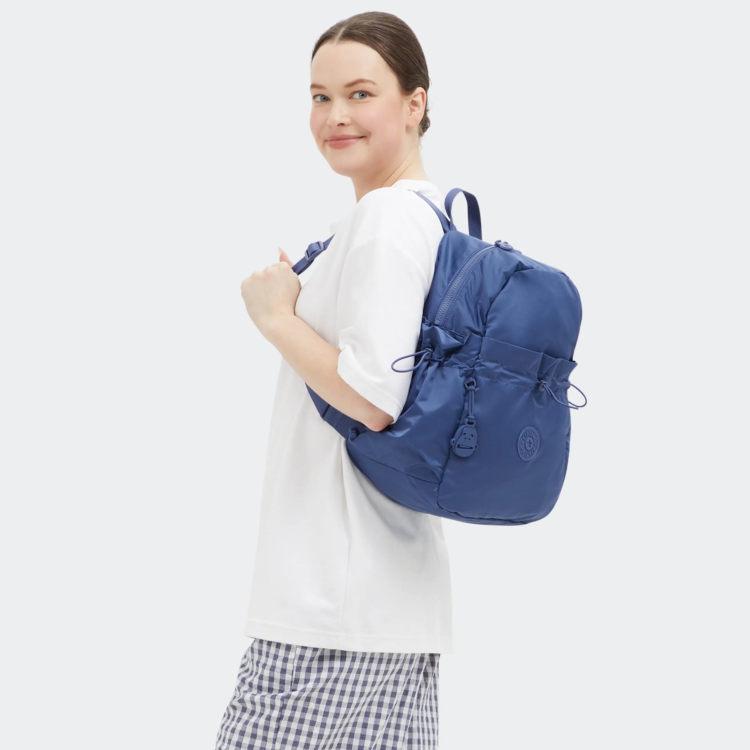 Amita Smooth Satin Backpack - Image 2
