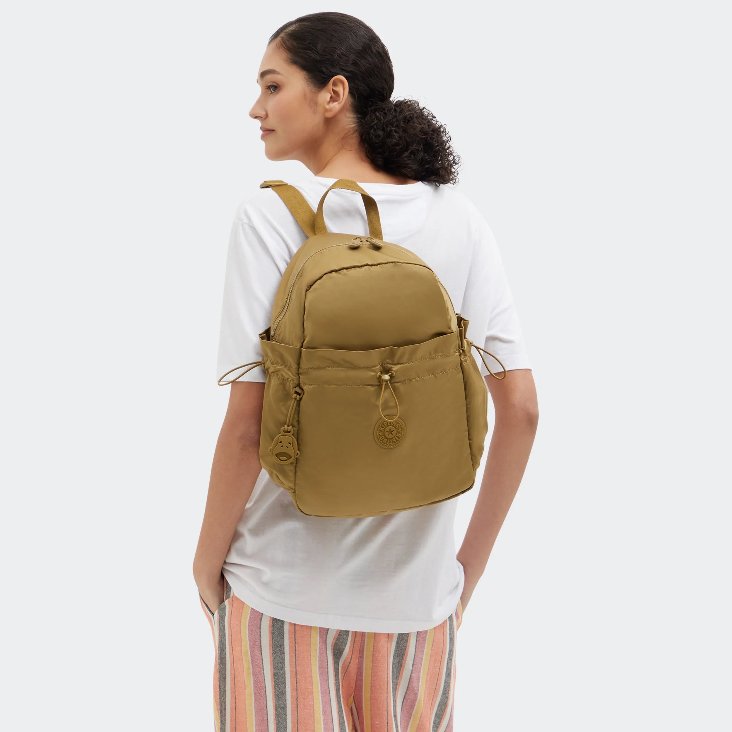 Amita Smooth Satin Backpack - Image 2