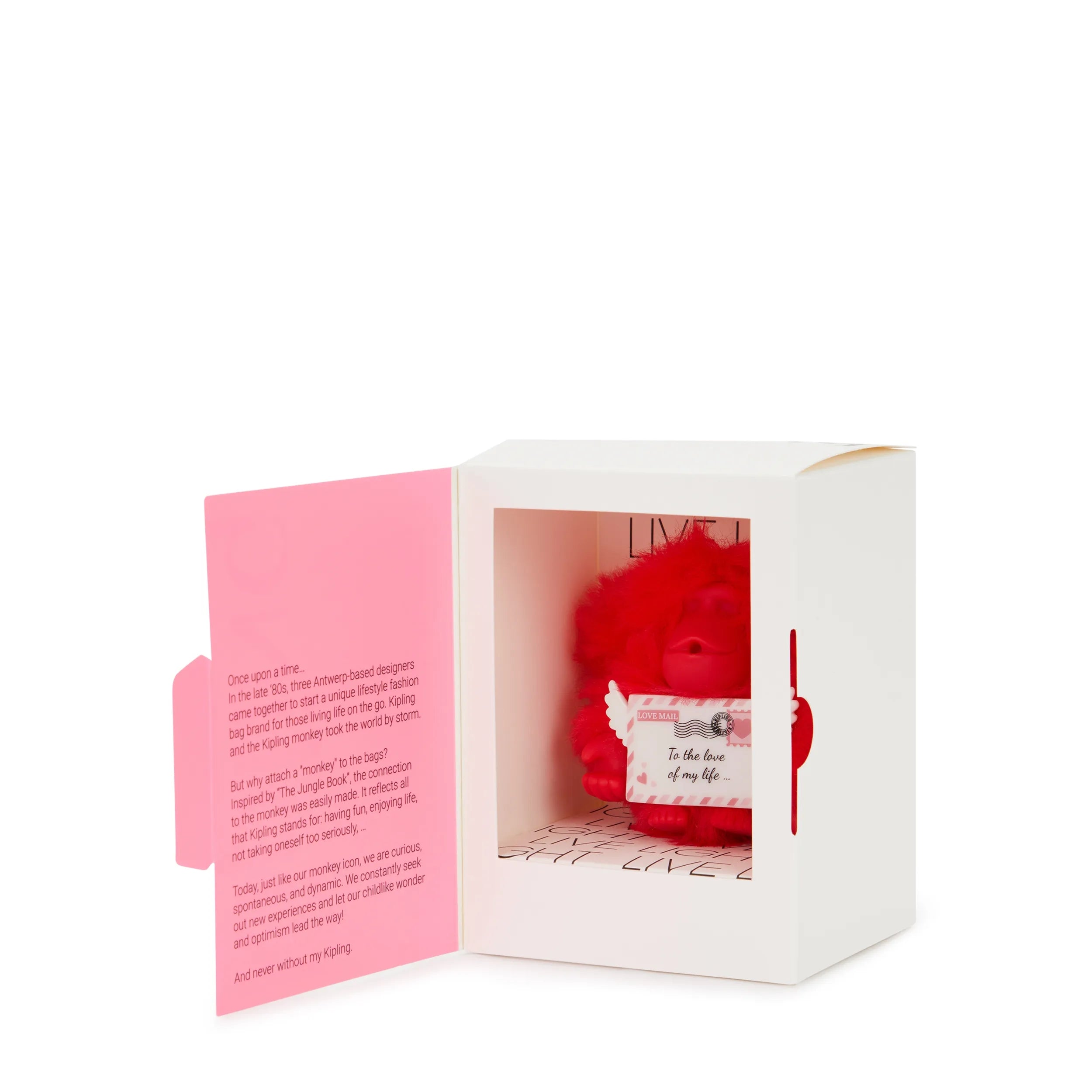 Valentine Letter Monkey Keychain - Image 3